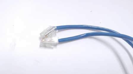 6' Ethernet cable (blue) cat 5