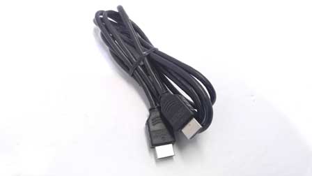 standard HDMI video cable ( 6' / 1.8 meters)