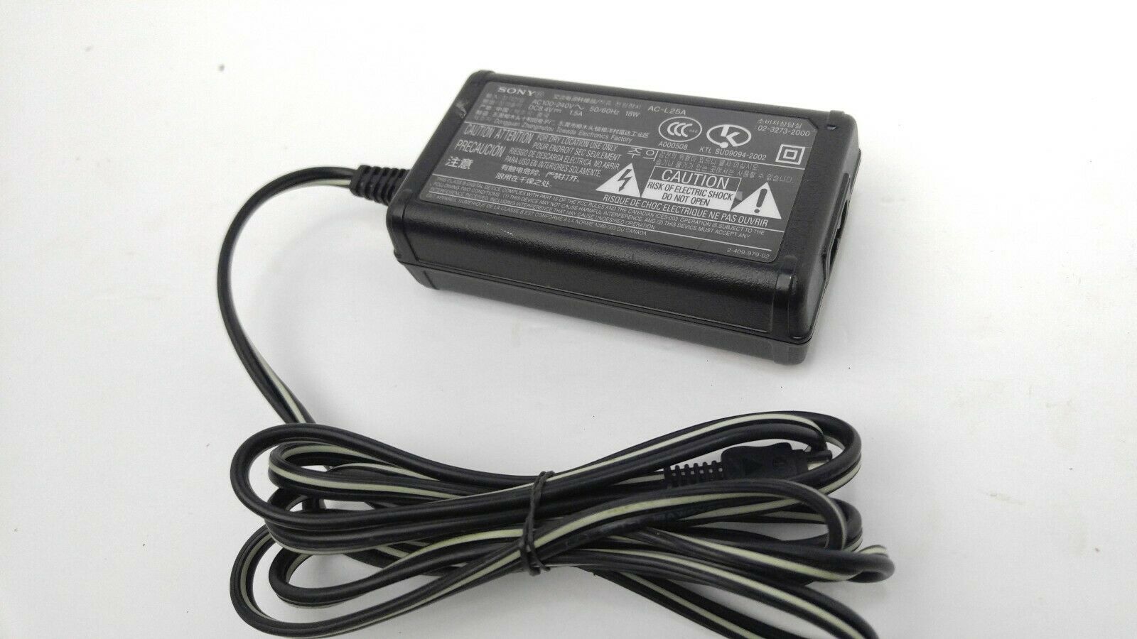 AC-L25A Sony AC Adapter for Handycam HDR-CX560