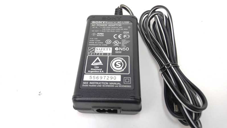 AC-L15B Sony AC Adapter for Handycam HDR-AX2000